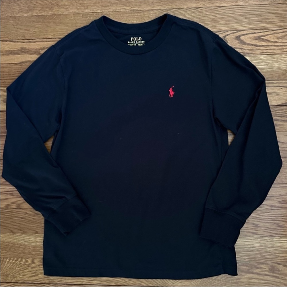 Polo Long Sleeve TShirt Boys Size 10-12